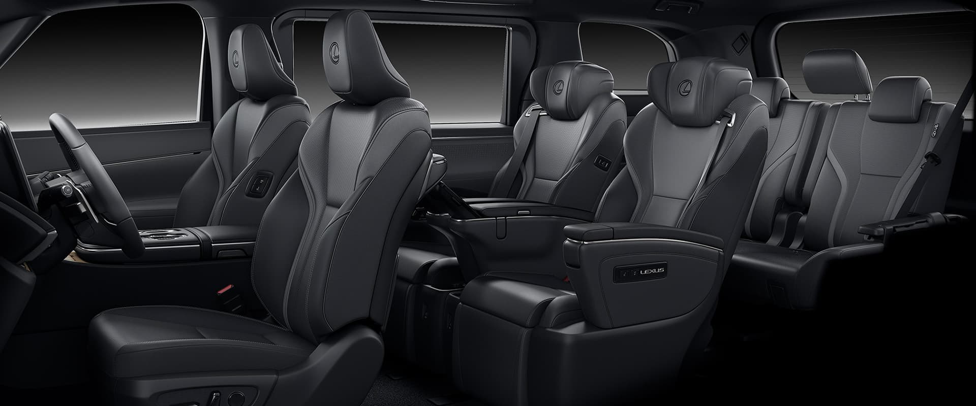 Lexus LM 350h 7-Seater VIP Interior Gallery Images