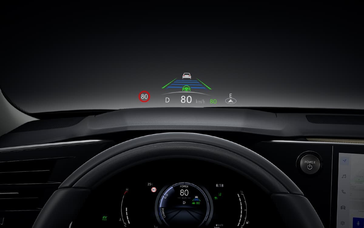 http://Lexus%20RX%20350h%20Luxury%20Head-up%20Display%20(HUD)