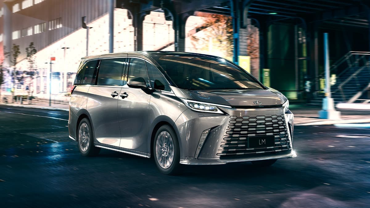 World Premiere of the All-New Lexus LM